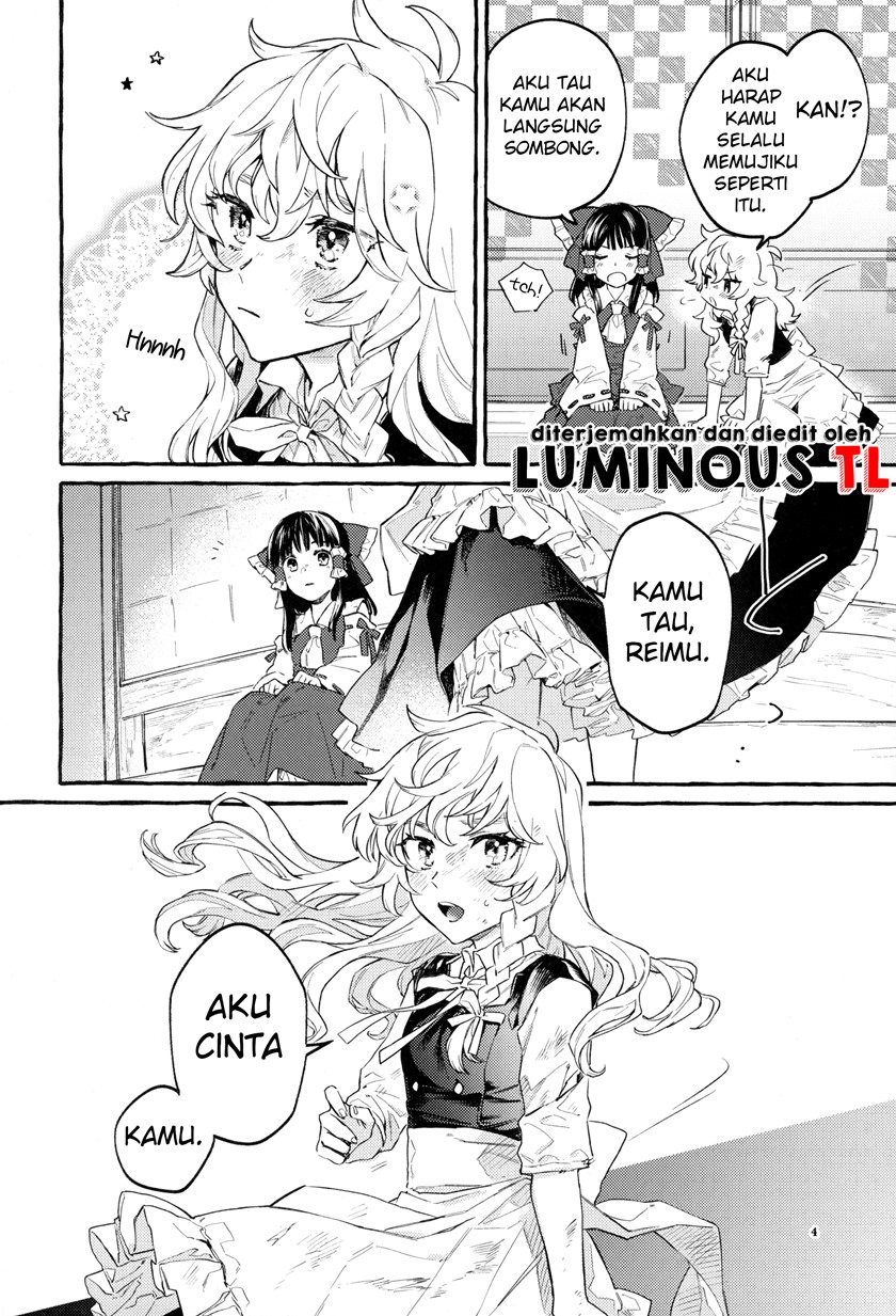 Touhou – Knowing/Not Knowing Love (Doujinshi) chapter 0